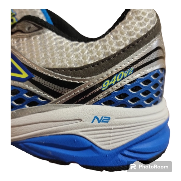 New Balance 940 Series v2 Sneakers Silver/Blue M940WB2 - Picture 9 of 13